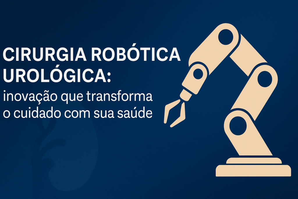 Urológica: tecnologia, precisão e recuperação rápida